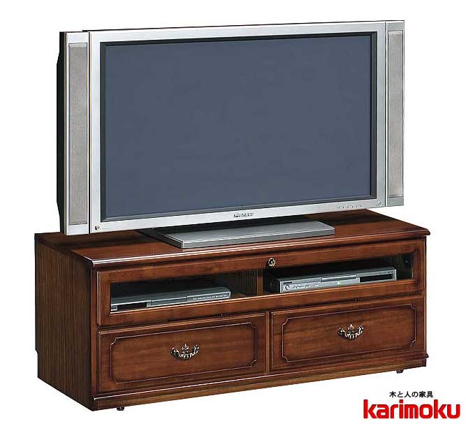 カリモク家具　テレビボード　HC5868NK コロニアルシリーズ　キャスター仕様 楽天市場】カリモク テレビボード リビングボード コロニアル TV