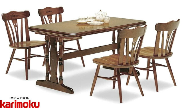 カリモク家具 食堂椅子 ダイニングチェア コロニアル 天然木　２脚セット COLONIAL（カリモク家具） カリモク コロニアル ダイニング