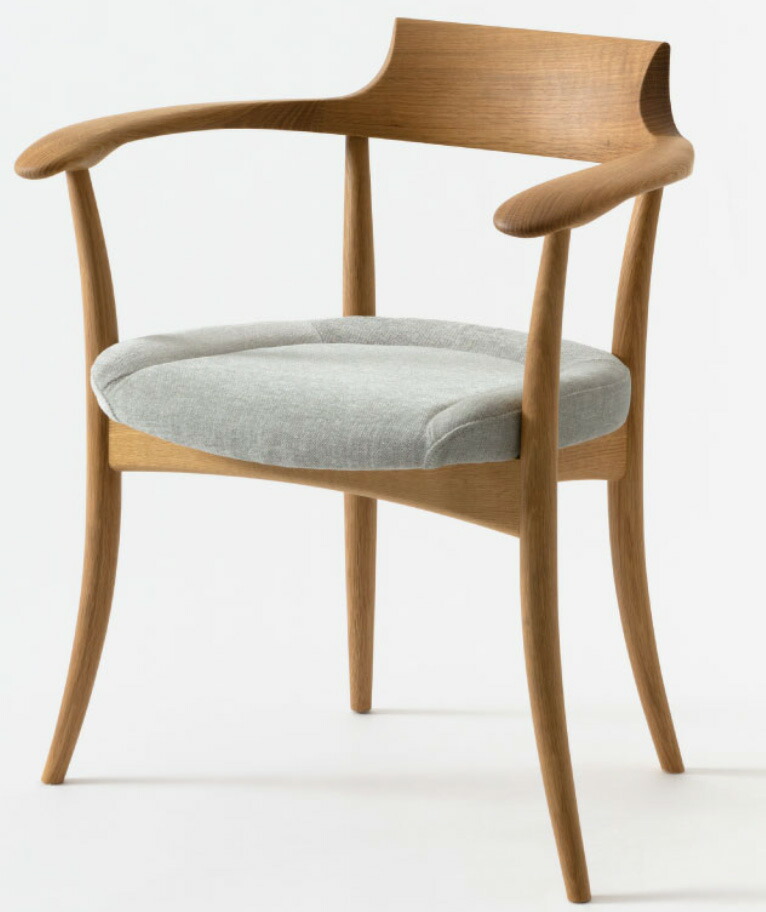 飛騨産業 クレセントアームチェア ② 飛騨家具 ダイニングチェア カリモク柏木工 飛騨産業 HIDA CRESCENT クレセント ダイニングチェア アームチェア