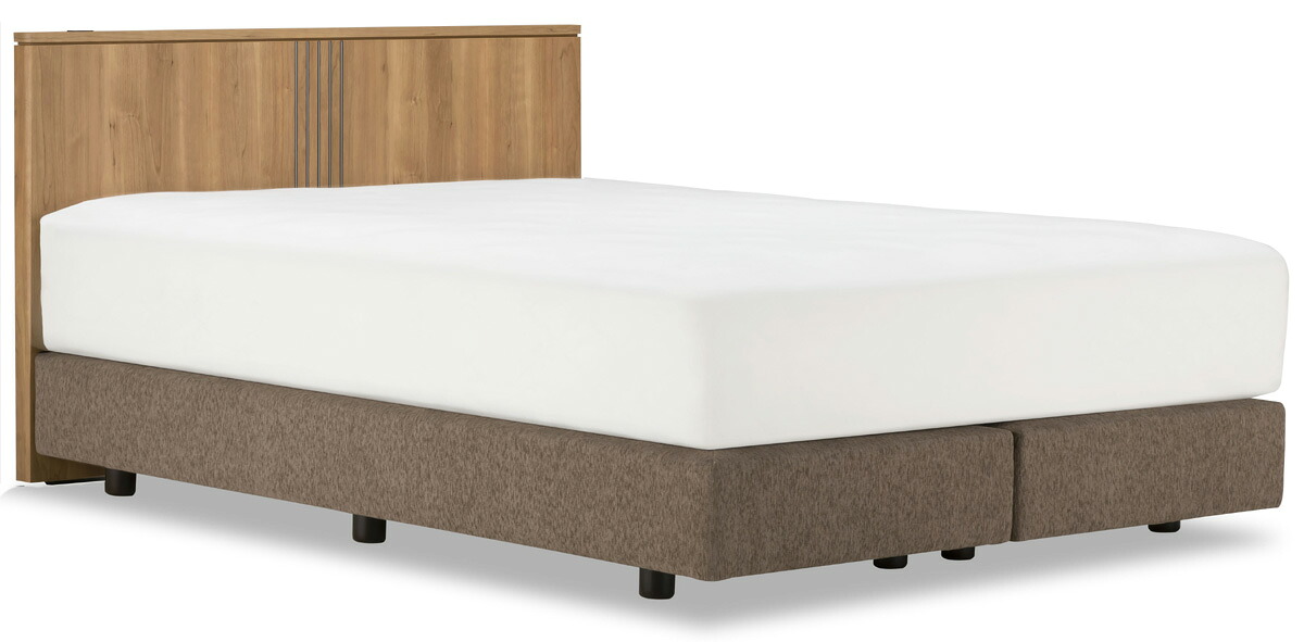 フランスベッド DL-F101 ダブル ダブルスプリング ホテルスタイル フラット 木製 おすすめ 使いやすい シンプル ディーレクトス チェリー ウォールナットブラウン ダーク ナチュラル france bed正規販売店 国産/日本製家具 ベッドフレームのみ