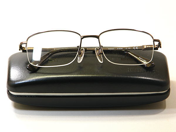 ローデンストック【RODENSTOCK】度付きレンズ付き【R0230-D-53】紳士用ナイロール・送料無料・大き目サイズ