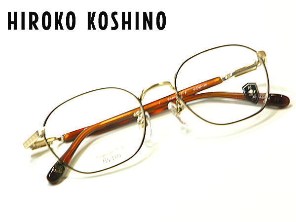 HK-9028-C1 ヒロコ コシノ【HIROKO KOSHINO】度付きレンズ付メガネ【HK-9028-C1】送料無料 新作 チタン フルリム|永平寺メガネ 店
