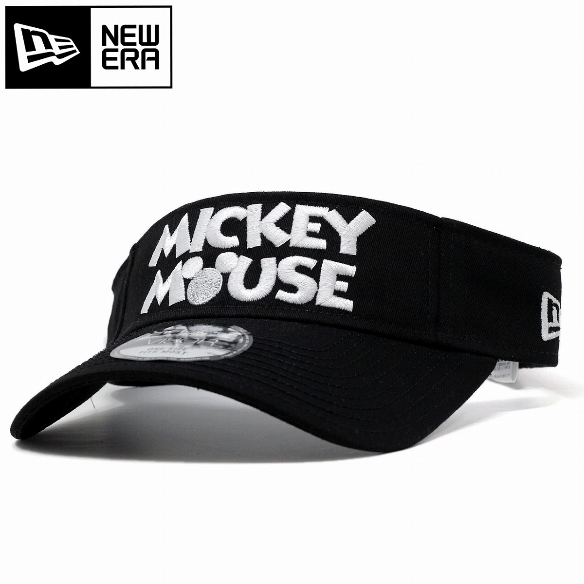 楽天市場 Newera Golf Mickey Mouse サンバイザー ミッキーマウスのボールマーカー付き ニューエラ ミッキー サンバイザー レディース スポーツ 日よけ ゴルフ ファッション 黒 帽子 メンズ ディズニー Mickey Mouse バイザー 紫外線対策 On Par ブラック Visor