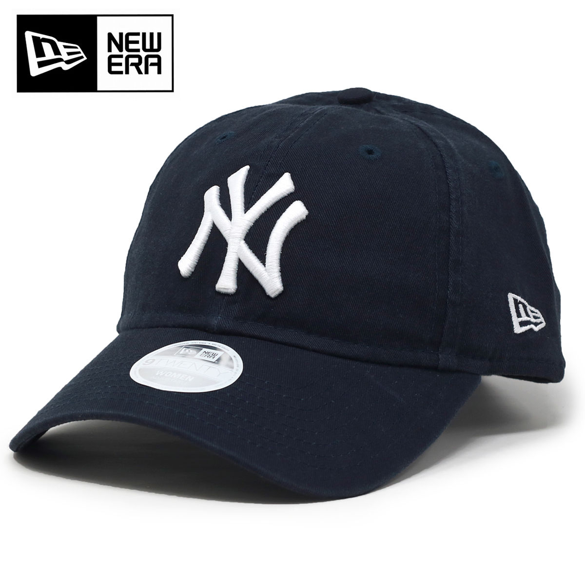楽天市場 Newera 9twenty レディース ニューエラ キャップ New York Yankees 洗い加工 Woman ニューエラ帽子 小さい サイズ バックアジャスターベルト サイズ調整可 ダークネイビー 紺 Baseball Cap 誕生日 プレゼント ギフト包装無料 Elehelm帽子通販専門店