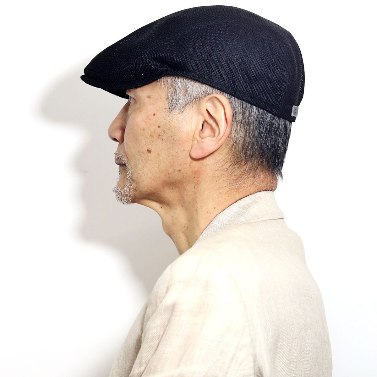 涼しい 帽子 紳士 ゴットマン オールメッシュ アイビーキャップ 春夏 熱中症対策 ハンチング帽 ハンチング 大きいサイズ メッシュ生地 ファッション