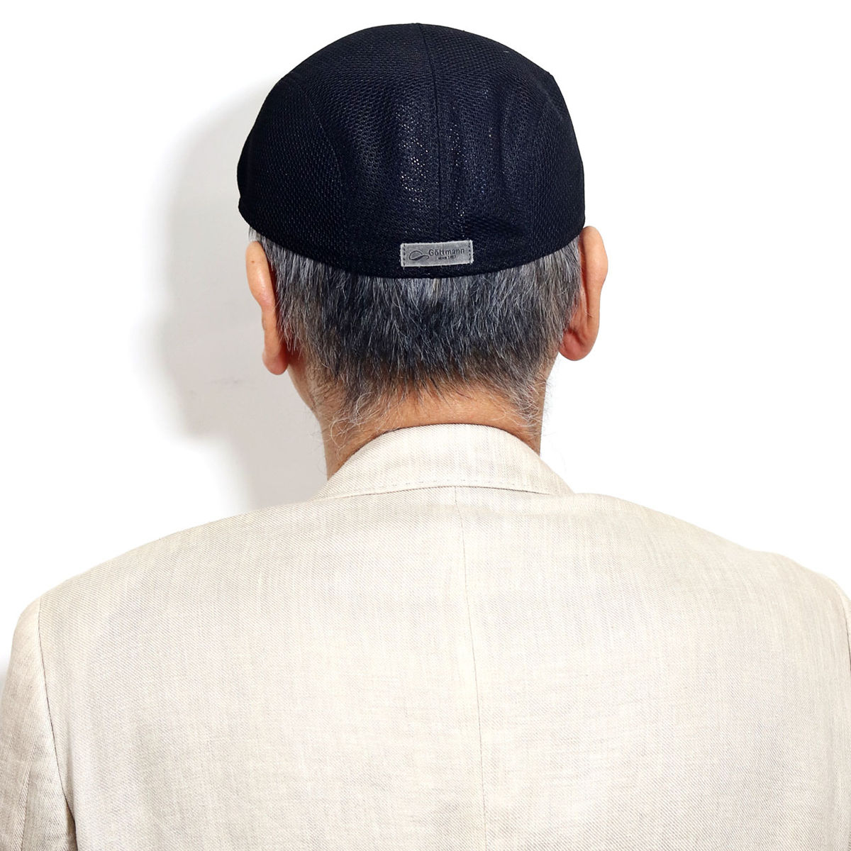 涼しい 帽子 紳士 ゴットマン オールメッシュ アイビーキャップ 春夏 熱中症対策 ハンチング帽 ハンチング 大きいサイズ メッシュ生地 ファッション