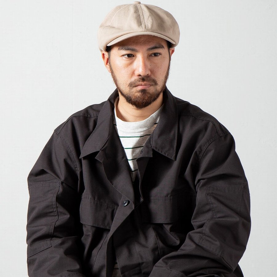 キャスケット メンズ M L Racal Xl キャスケット帽 ニュースボーイキャップ 大きいサイズ 帽子 無地 レディース 春夏 ラカル コットンリネン