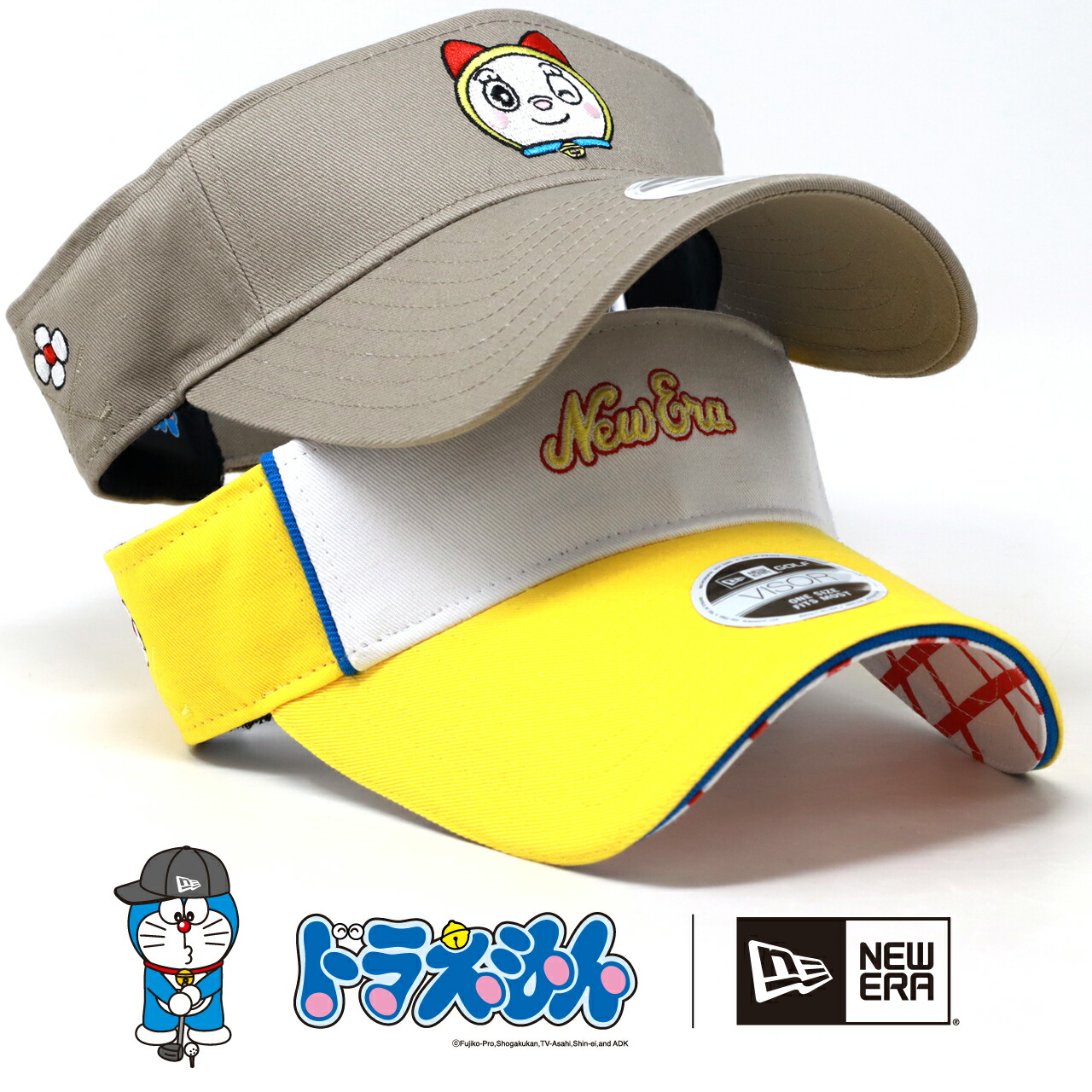 楽天市場】ドラミちゃん ニューエラ ゴルフ キャップ メンズ