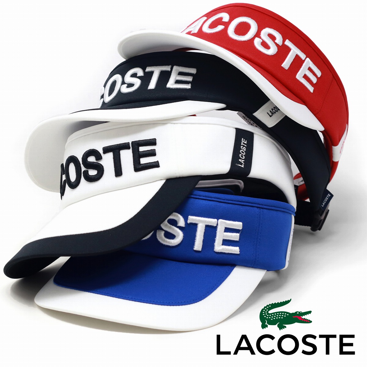 ラコステ サンバイザー レディース LACOSTE 日よけ バイザー スムース 日本製 かぶり笠 メンズ SMOOTH 向こう正面刺しゅうsunvisor 運動競技 室内用便器可 ユニ一発やる 全4色 貨物輸送無料 父の日 差し上げ物 成人男性 差し上げ物 30代 40代 50代 差し上げ物 ラッピング無料 敬老の日 [ visor ]