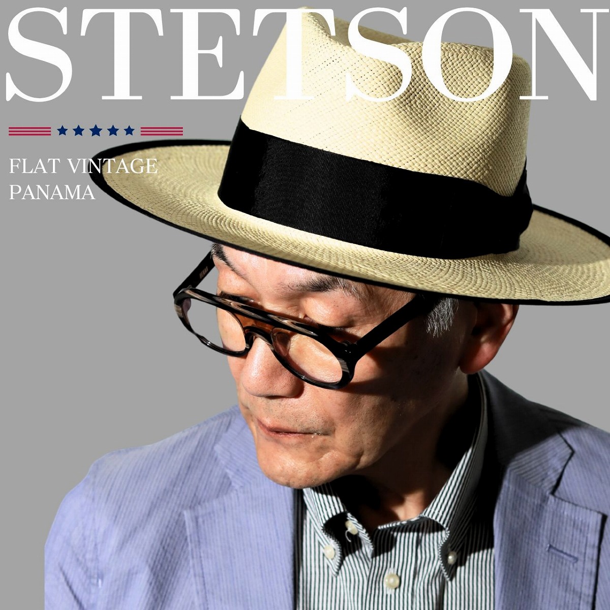 STETSON パナマ帽　パナマハット STETSON パナマ帽 中折れハット メンズ レディース 春 夏 大きい