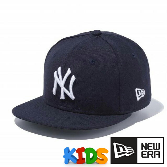 【新品】NEW ERA ニューヨーク・ヤンキース ベースボールキャップ ブラック キッズ Youth 9FIFTY ニューヨーク・ヤンキース スプラッシュ
