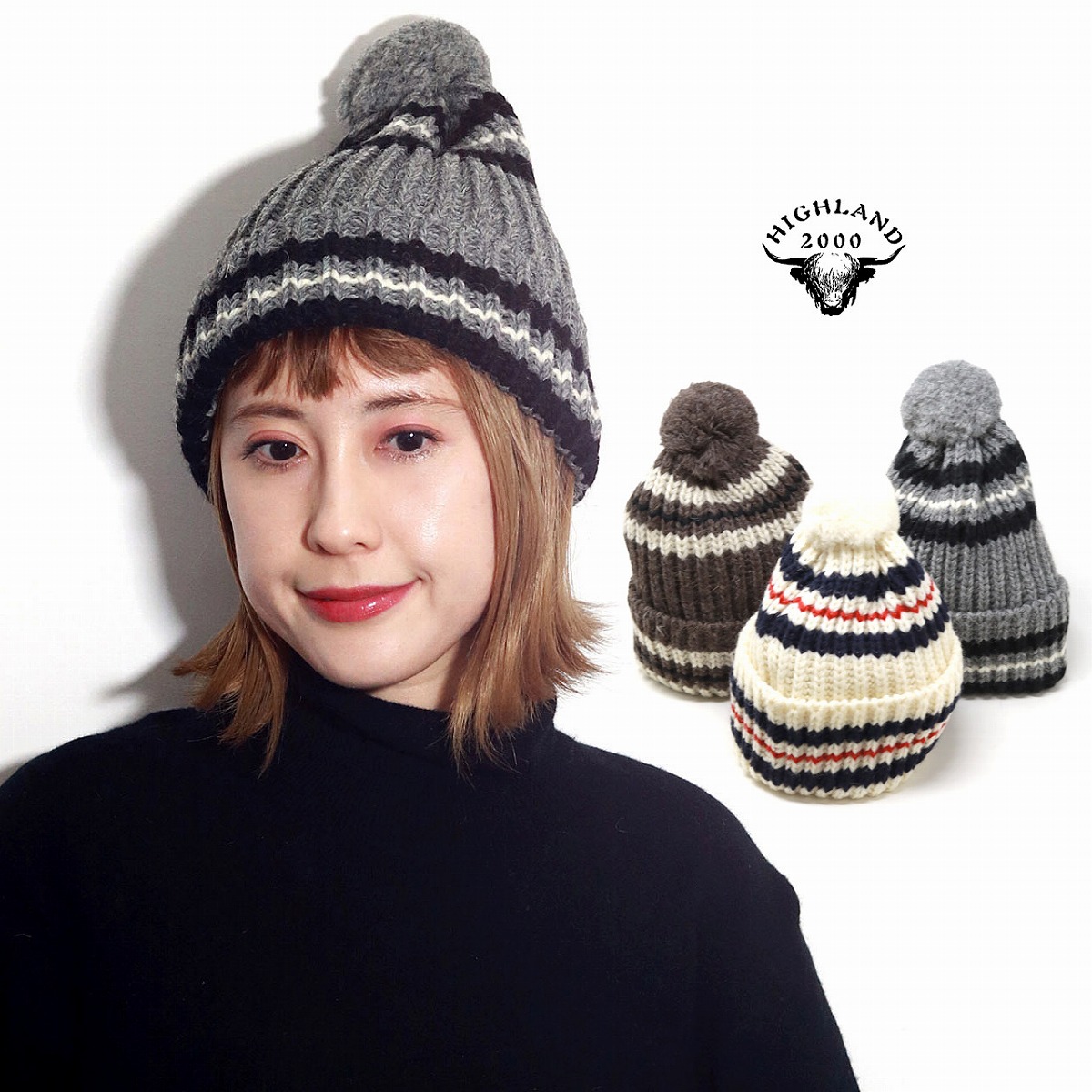 楽天市場】アメリカンニードル ニット帽 メンズ ニットキャップ 人気