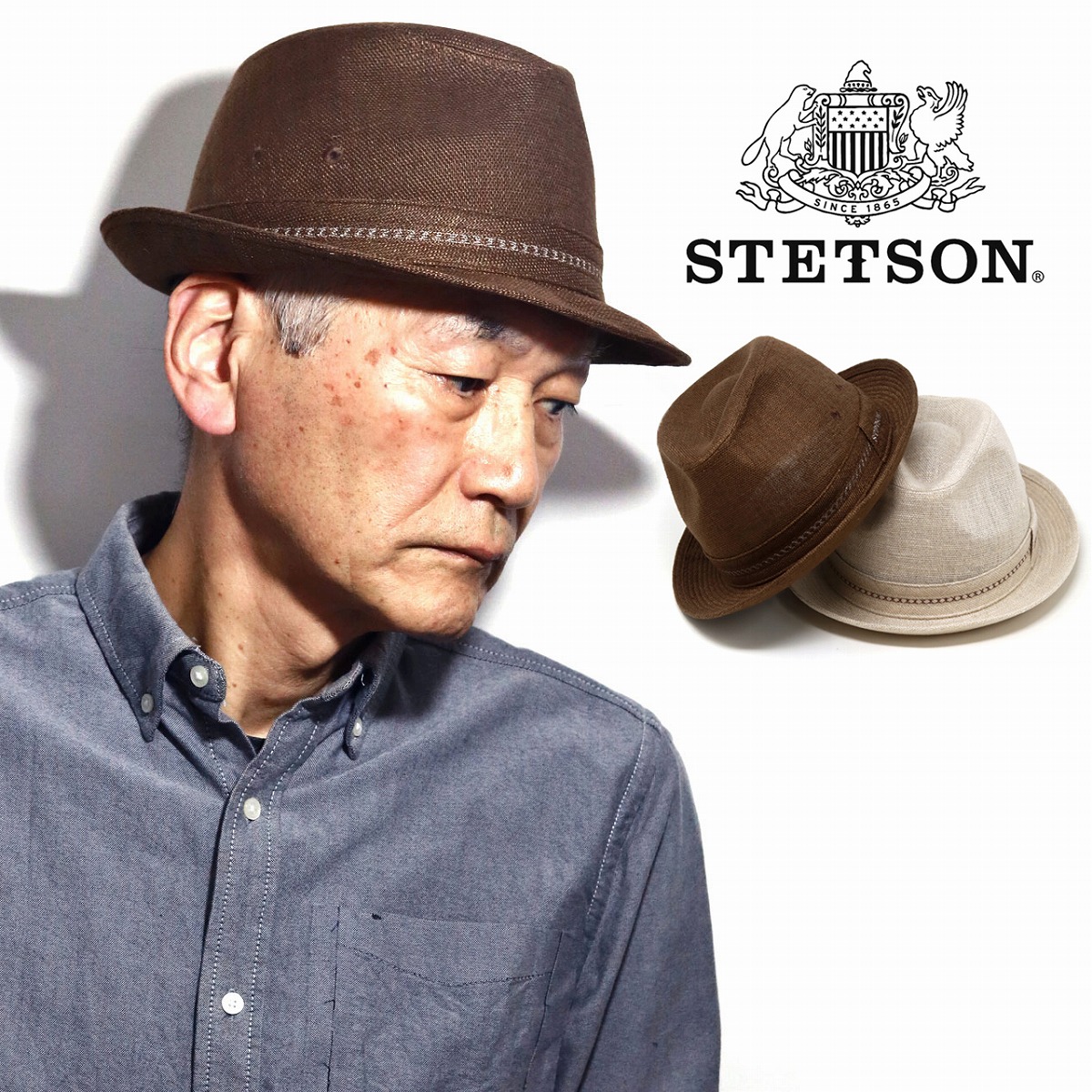 ＼今日このごろ｜全品10%OFF引き換え証／ ステットソン かぶり笠 メンズ リネンガーゼ stetson かぶり笠 春夏 かぶり笠 STETSON 鳥打ち帽 ニューレスコー 中折れかぶり笠 成人男性 中折れ帽 中折れ鳥打ち帽 全2色 父の日 差し上げ物 40代 50代 60代 流行り物 年がしら コーデ 小物 秋 冬