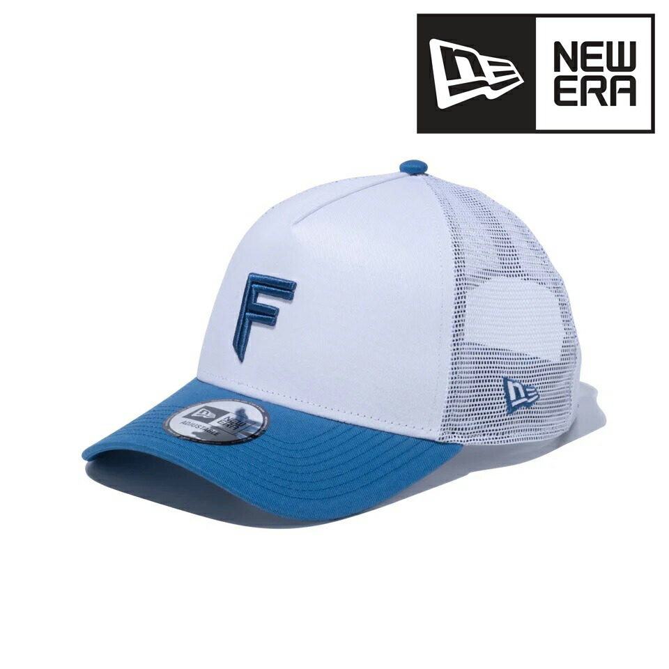 北海道日本ハムファイターズNEW ERA 9fortyキャップネイビー×グレー 9FORTY ニューエラ NEW ERA メッシュキャップ 帽子 北海道日本