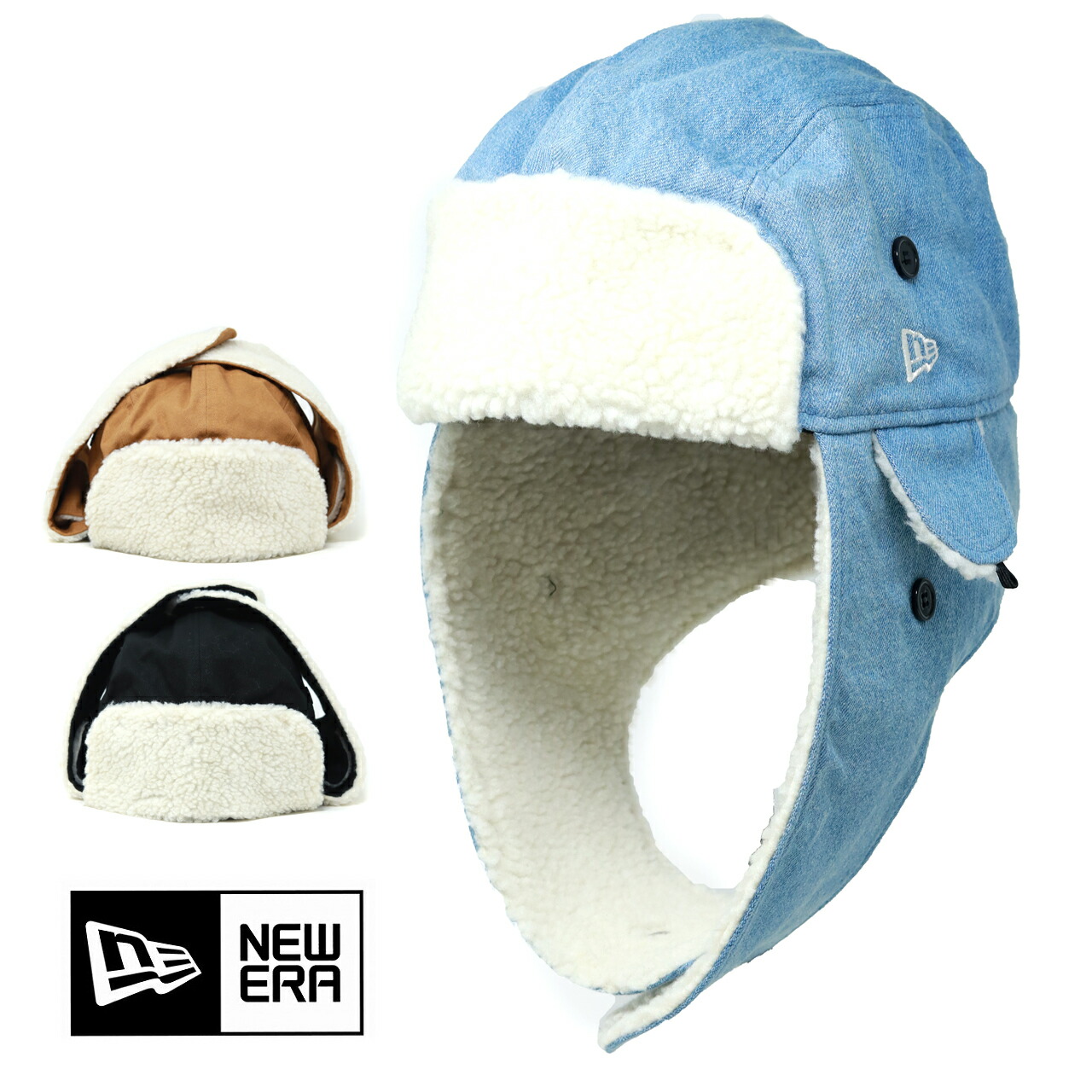 楽天市場】ニューエラ ニット トラッパー NEWERA MLB Knit