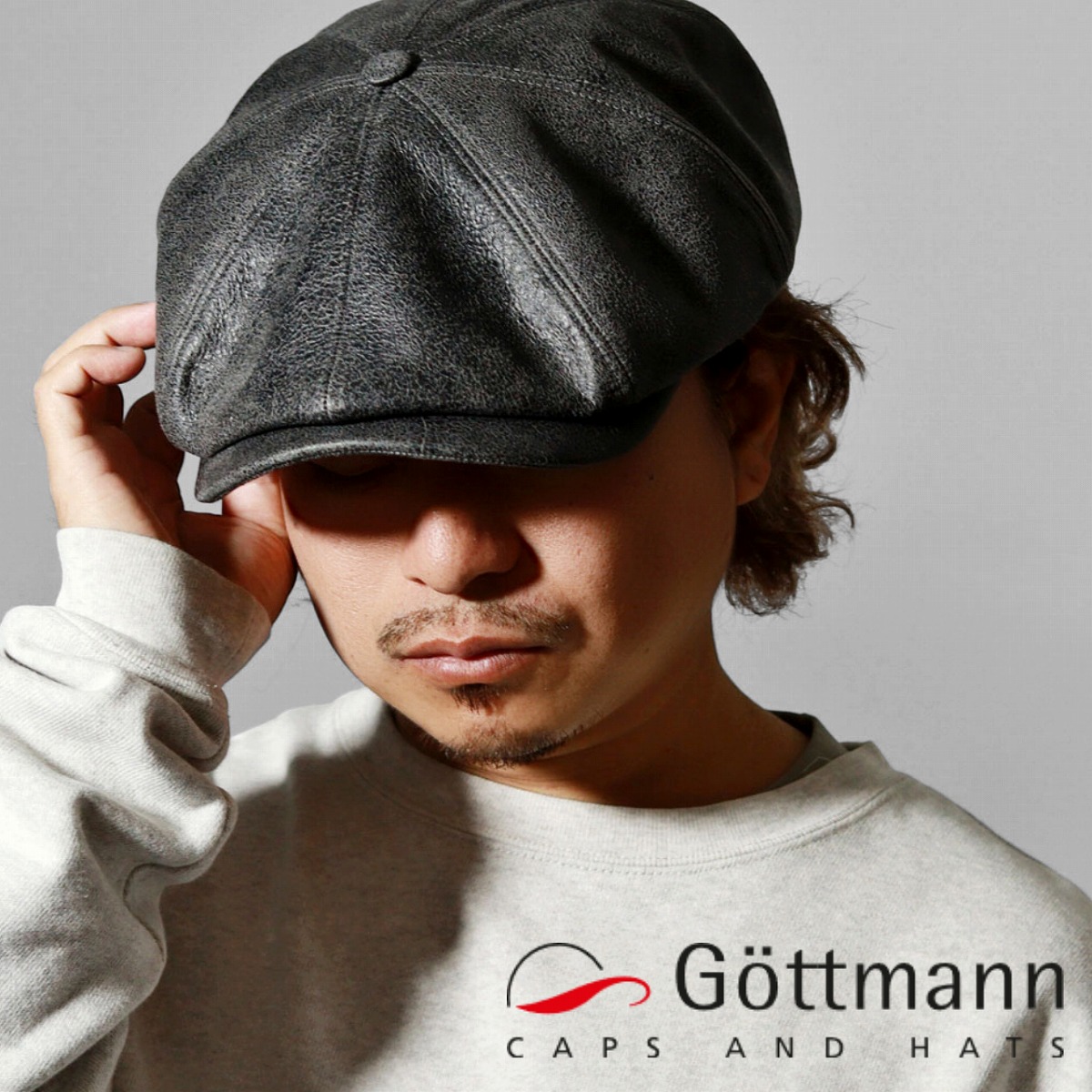 楽天市場】Schott 帽子 キャスケット帽 キャップ cap 本革 秋 冬