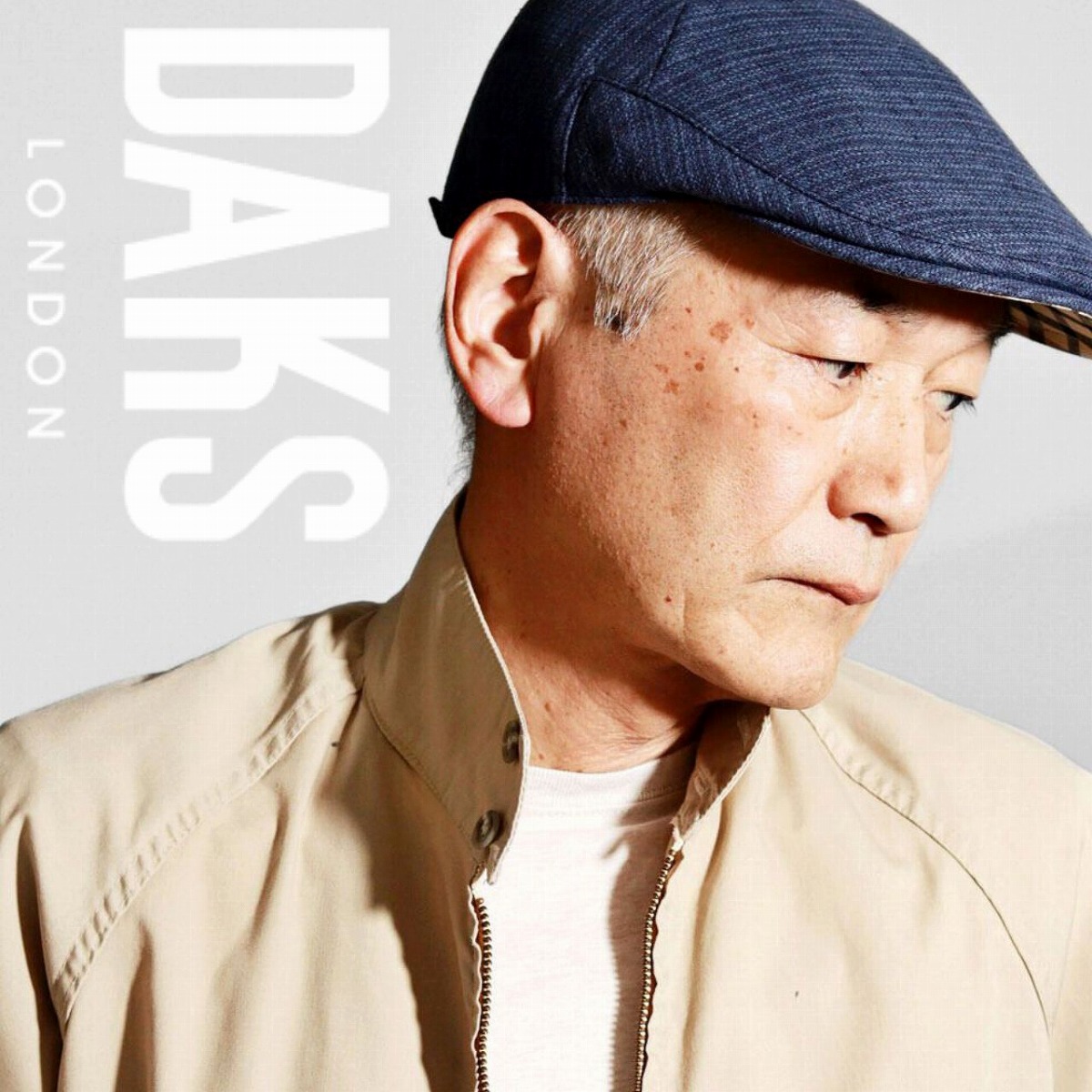 DAKS ハンチング メンズ 帽子 大きいサイズ ハンチング帽 春夏 ハンチング 男性用 ダックス 紳士 涼しい 春夏 チェック 麻 ハンチング帽子 リネン ネイビー 紺 daks 50代 60代 70代 ミドルエイジ ファッション 上品 ブランド 英国 かっこいい 大人 男性 コーデ 父の日