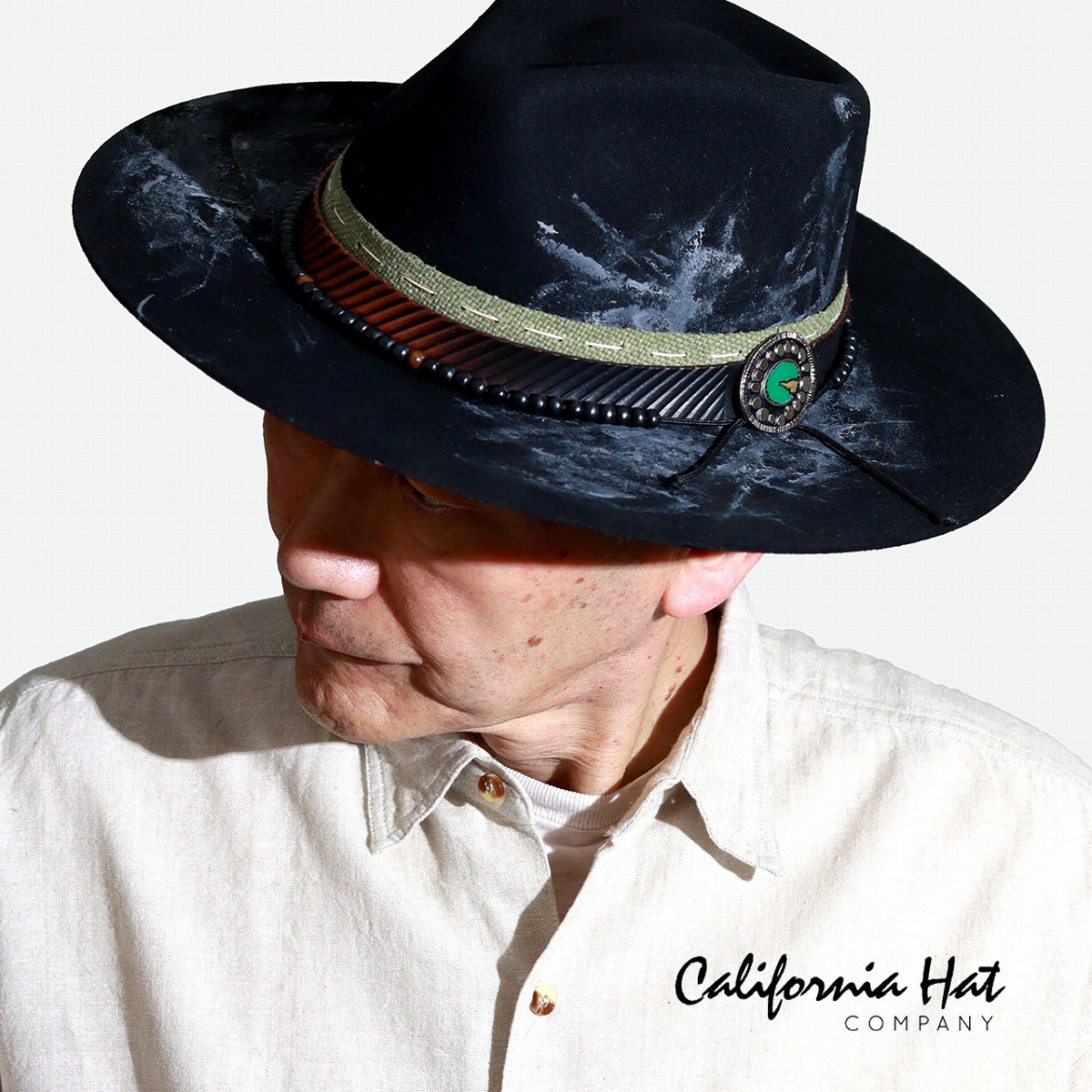 \最終26H限定▼全品10%OFFクーポン/ ウエスタンハット カウボーイハット ウールフェルト ランチャーハット stampede hat 帽子 メンズ California Hat Company Inc. 高級 本格 乗馬 BBQ 日よけ つば広ハット アウトドア 本格 テンガロンハット 帽子 プレゼント 敬老の日|ELEHELM帽子通販専門店