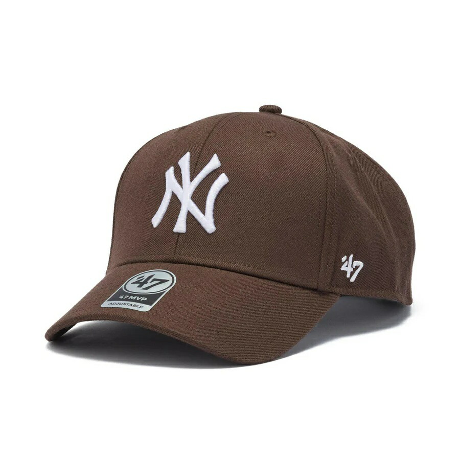 ＼告知▽全品10%OFFクーポン／ 47 エムブイピー ニューヨーク・ヤンキース スナップバックコレクション ベースボールキャップ MLB New York Yankees '47 MVP SNAPBACK ブラウン 10代 20代 30代 40代 誕生日 プレゼント 父の日 ギフト