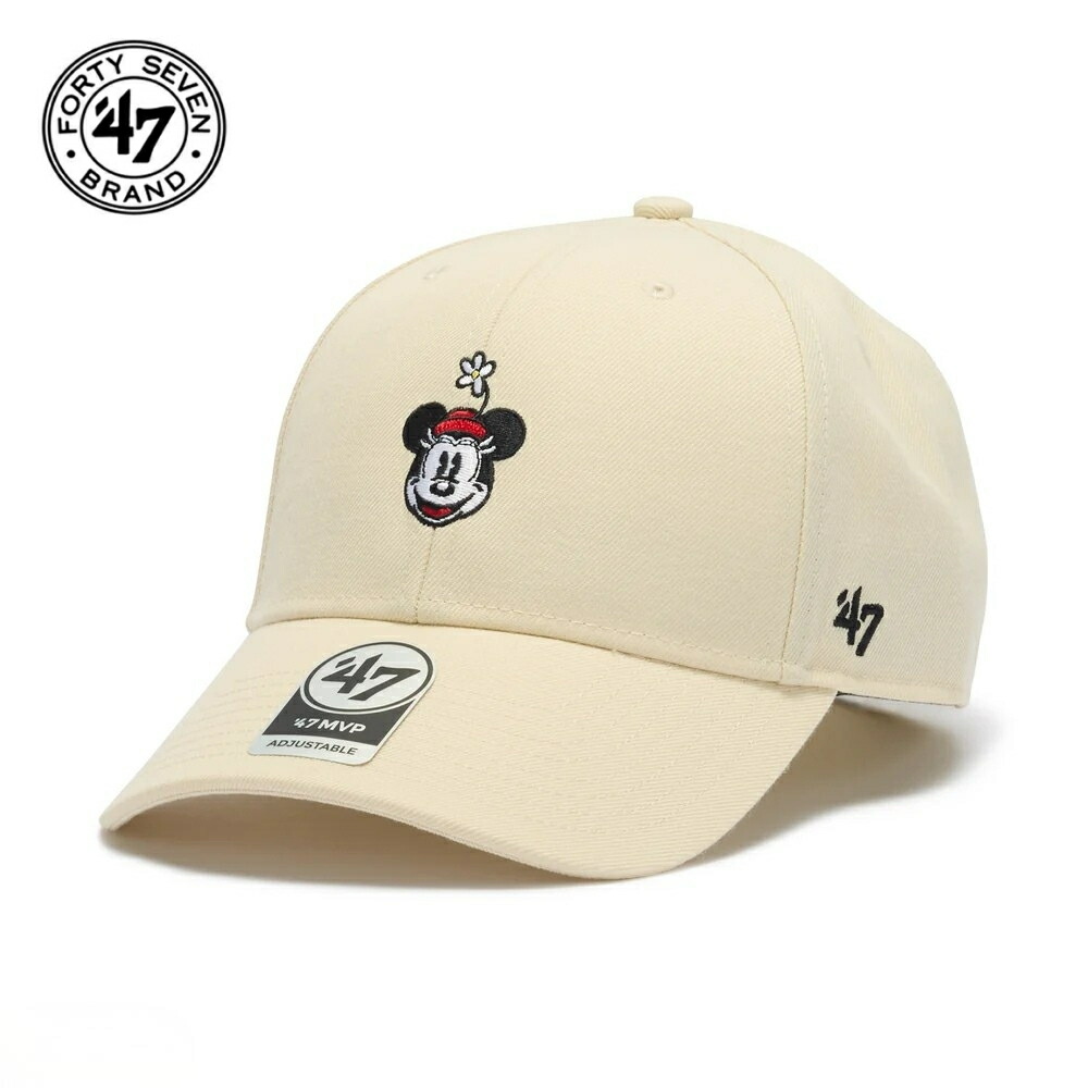 \24時間限定▽全品10%OFFクーポン/ フォーティセブン 帽子 Disney '47 エムブイピー 47brand キャップ ディズニー ミニーマウス ベースボールキャップ フリーサイズ ミニーちゃん サンドストーム ベースボールキャップ 20代 30代 40代 ファッション 小物 Minnie