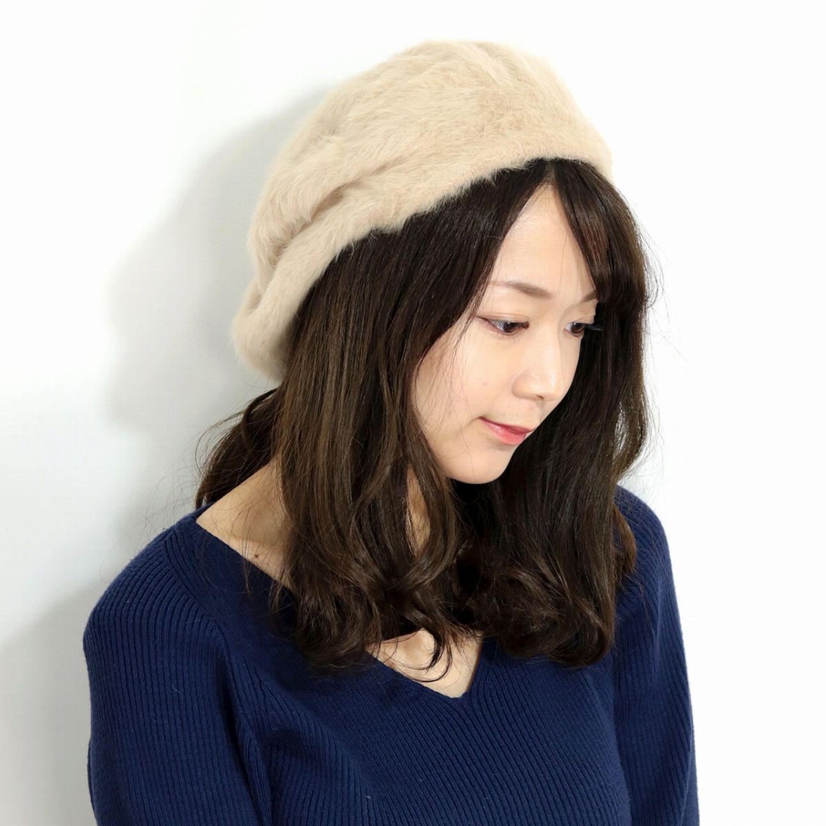 楽天市場】ファー ベレー帽 帽子 レディース ふわふわアンゴラ 楽天市場】ファー ベレー帽 帽子 レディース ふわふわアンゴラ