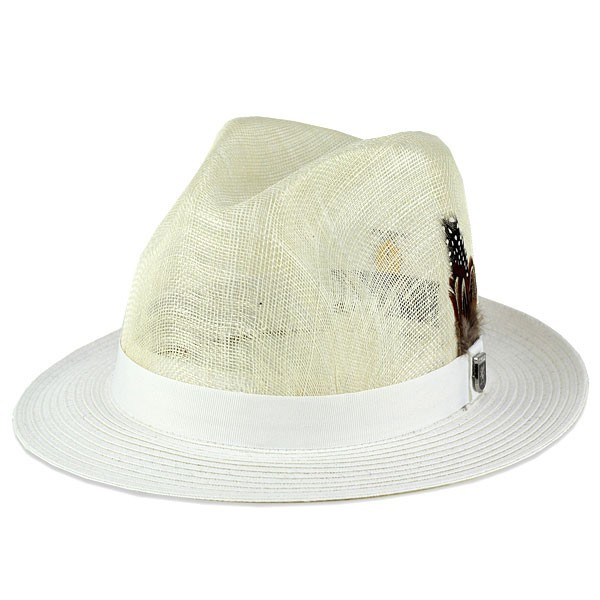 ＼今日このごろ▽全品5%OFFクーポン券／ STACY ADAMS ペーパーブレード かんかん帽 メンズ 春夏 鳥打ち帽 冷やりとした ステイシーアダムス メンズ 中折れかぶり笠 通気性人並み外れた レディース かぶり笠 大いさ十分な量 XL大いさあり 白 白いこと 父の日 straw バッグ・小物・ブランド雑貨-帽子-メンズ帽子