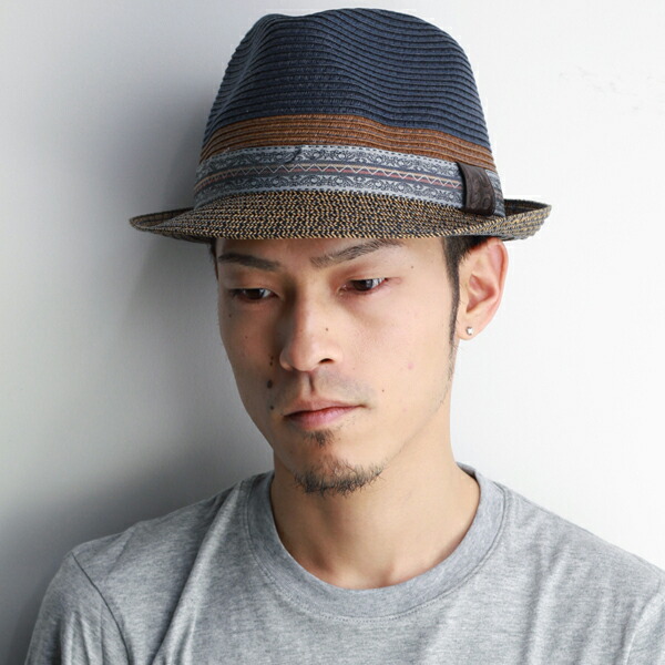 ハット メンズ ストローハット 春夏 麦わら帽子 40代 50代 60代 70代