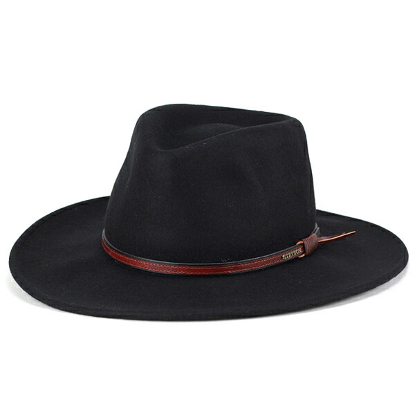 flat brim cowboy hat