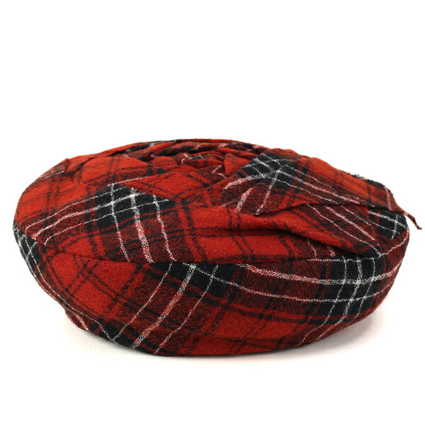 tartan beret hat