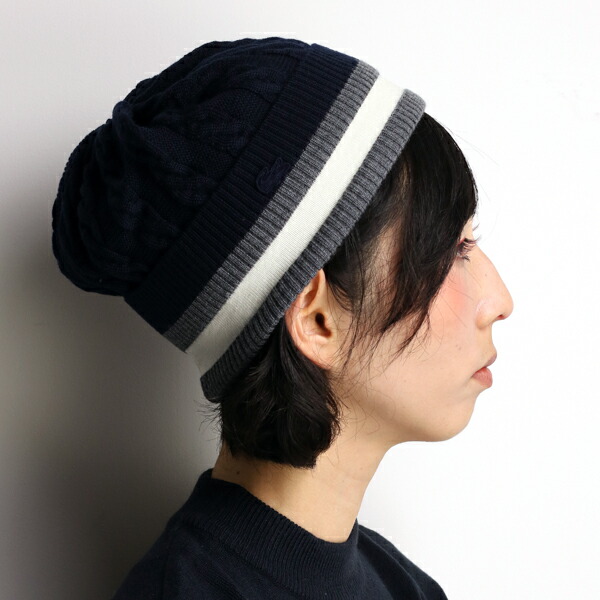 ELEHELM HAT STORE Lacoste women's fall, knit caps Lacoste cable knit