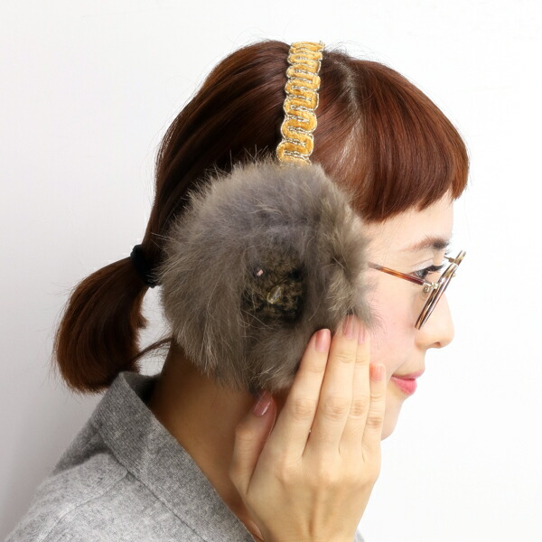 Elehelm Hat Store 供玫瑰色的帽子護耳罩拉臘離子護耳罩女士boshi耳朵期待帽子barairo No Boushi手傭人深茶色玫瑰色 動物動機日本製造女性使用的禮物休閒高雅母親節 Earmuff 女士boshi她 日本樂天市場