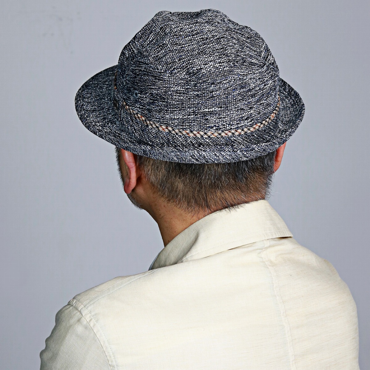 帽子 杢糸織り込み アルペン型 ダックス アルペンハット ハット ベージュ シンプルデザイン 柄 おしゃれ メンズ帽子 メンズハット 紳士帽子 40 代 50代 60代 70代 ファッション 男性 ギフト プレゼント 通販 ファッション小物 誕生日 父親 ぼうし Daks メンズ 夏
