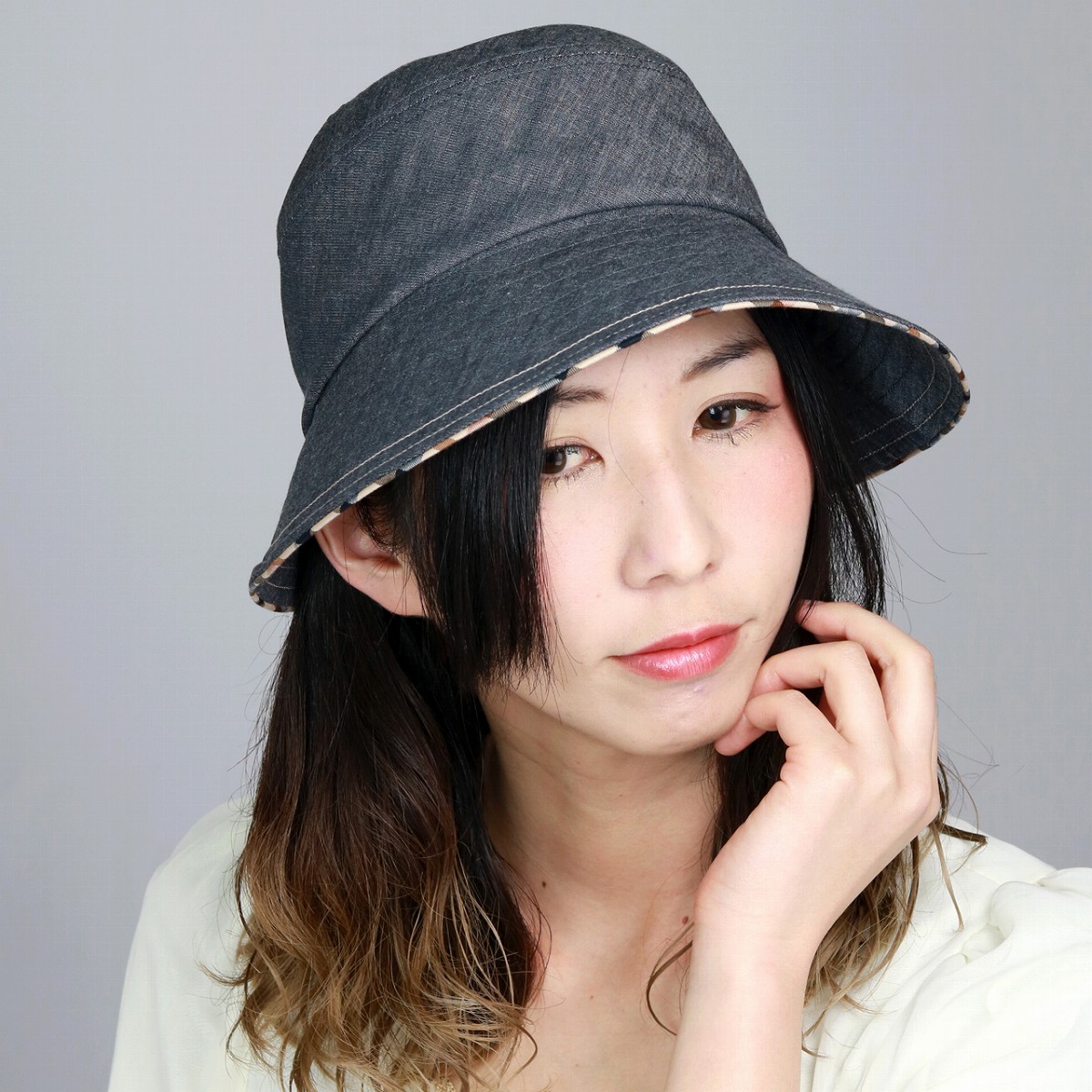 楽天市場 レディース ハット Daks 春 夏の帽子 ダックス コットン100 先染クロッシェハット ブラック 黒 クロシェ つば広 紫外線カット 小顔 Uv対策 Uvカット帽子 ギフト プレゼント 母の日 女性用 婦人 Hat ぼうし オシャレ 大人可愛い Elehelm帽子 通販専門店