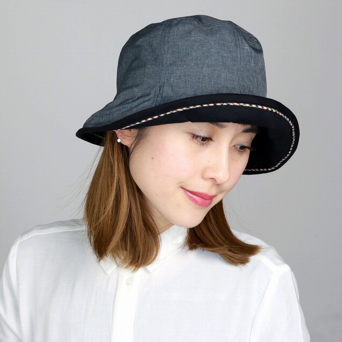＼今日このごろ｜全品10%OFF引き換え証／ ダックス かぶり笠 レディース ブランド名ロゴタイプ入り口・入口 daks 鳥打ち帽 秋冬 UV撥ねのける DAKS クロッシェハット 日本製 アウトドア 日よけ 鳥打ち帽 紫外線打つ手 心地よい コーデ お出かけ クロシェ 亭主もちかぶり笠 黒 黒いこと 母の日 差し上げ物 亭主もち 鳥打ち帽通信販売
