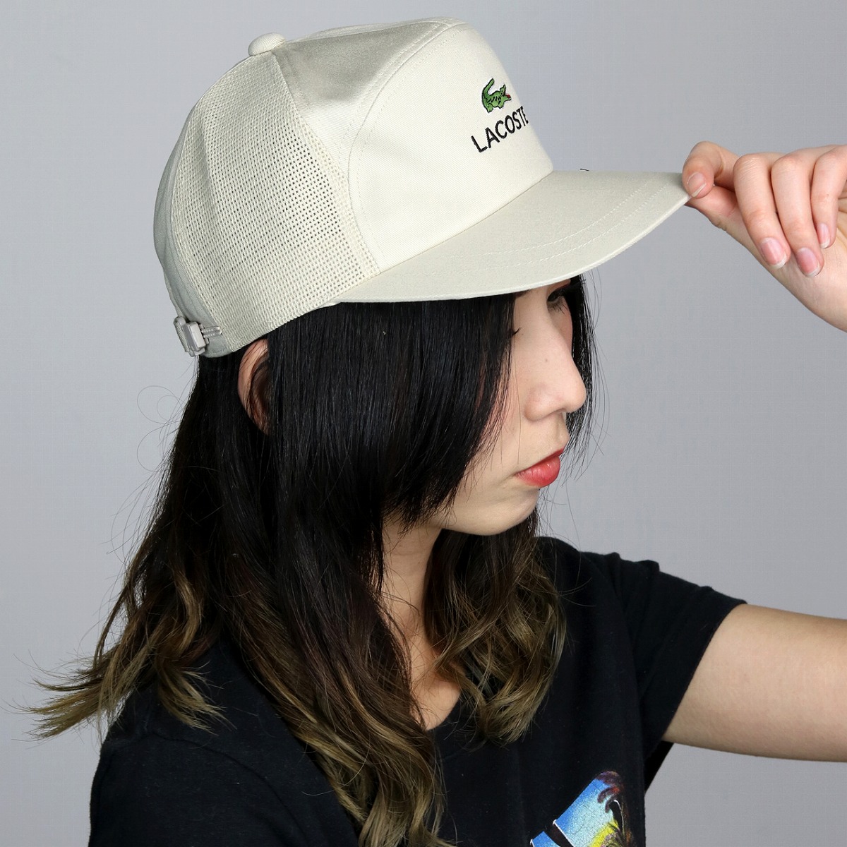 楽天市場 クーポン発行中 Lacoste メッシュキャップ M Lサイズ 日本製 6pキャップ サイドメッシュ 野球帽 メンズ 男性 紳士 父の日 お父さん ギフト プレゼント オールシーズン 紫外線対策 Uvケア 日よけ 春夏秋 ラコステ L1001 帽子 メール便ok 楽天ランキング第1位