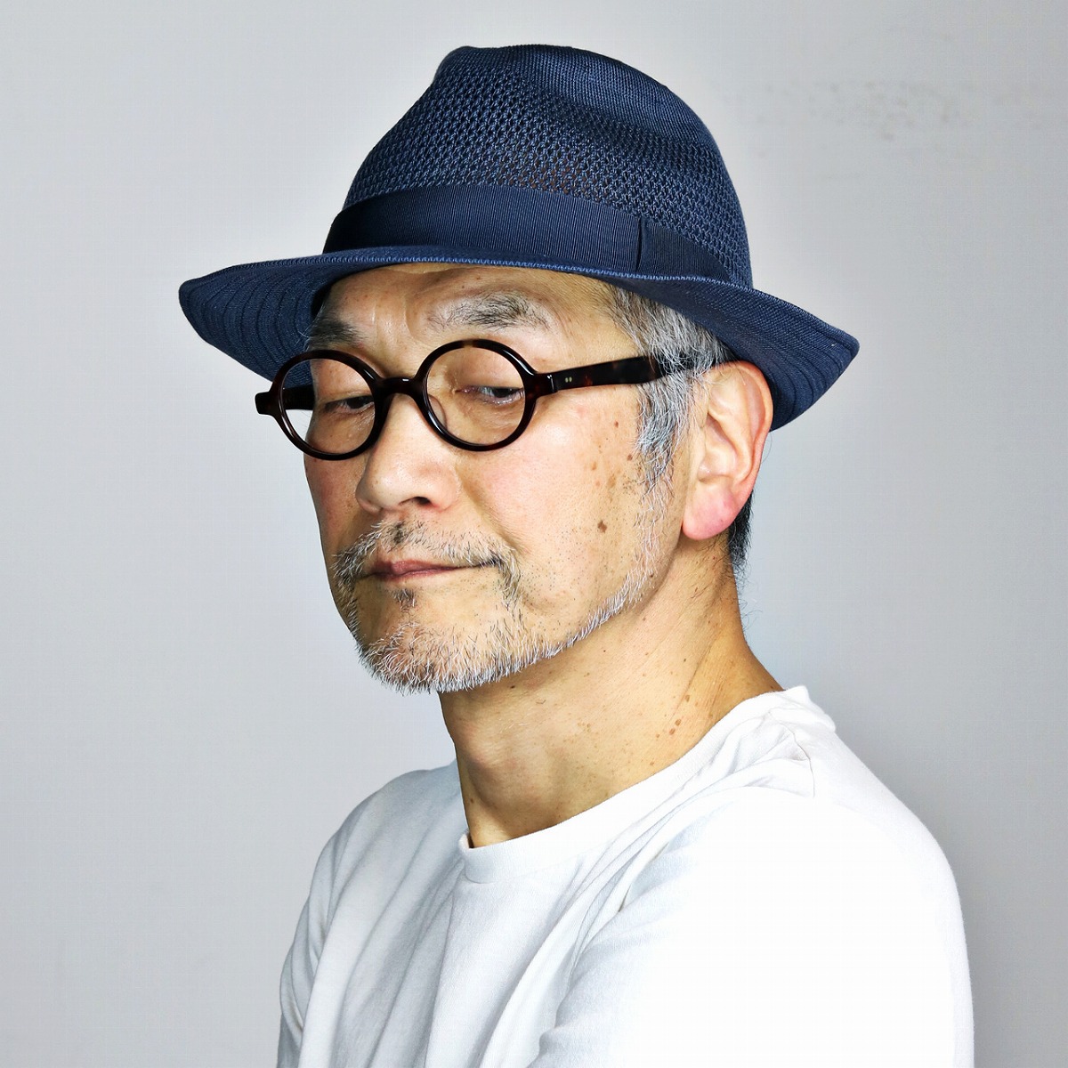 ＼本日｜全品5%OFFクーポン／ stetson 帽子 春夏 中折れ メンズ ステットソン ハット サーモニット シルク混 涼しい マニッシュ 中折れハット 日本製 STETSON 17SS 中折れ帽 紳士 通気性 帽子 Lサイズ LLサイズ サイズ調整 紺 青 ネイビー stetson 帽子通販 父の日