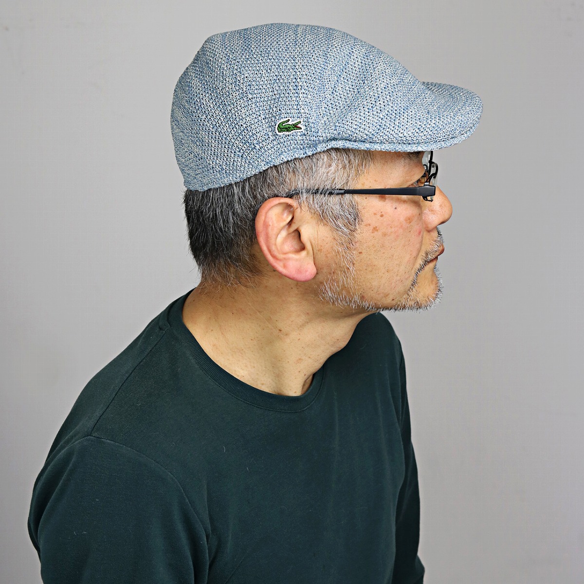 楽天市場 ラコステ ハンチング メンズ ニット Lacoste 帽子 春夏 日本製 サマーニット ハンチング 白 サーモニット サマーニット シンプル 無地 ワニブランド サイズ調節可 レディース ハンチング帽 紳士 高品質 ユニセックス インディゴブルー Ivy Cap お父さん