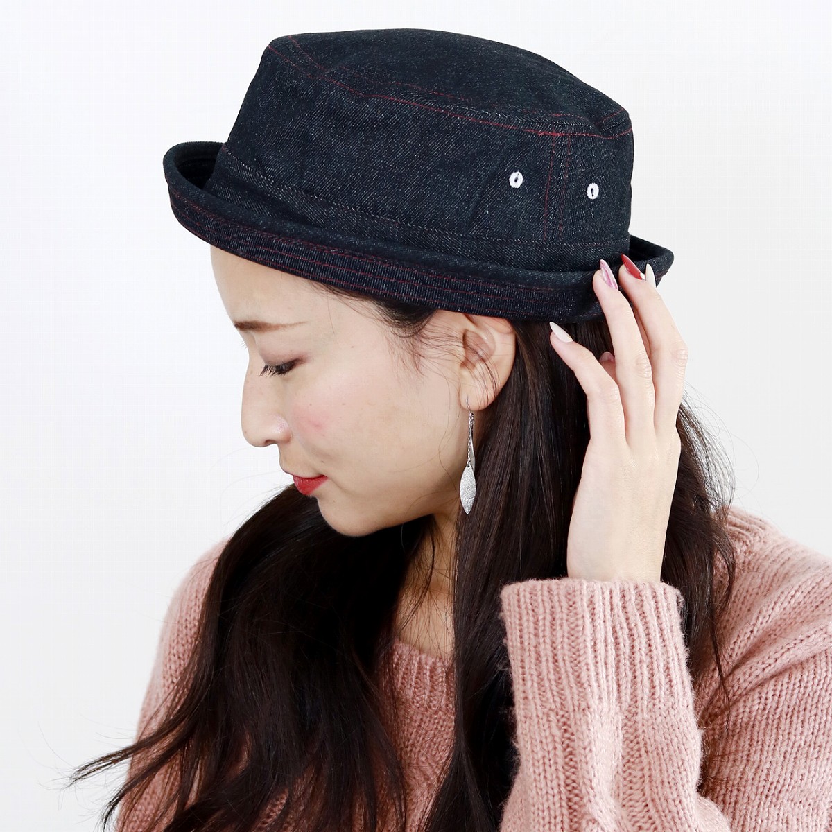 Accessoryo Unisex Grey Wool Pork Pie Hat Available in a Selection of Sizes