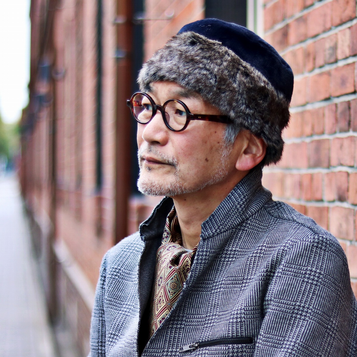 楽天市場 ファー帽子 秋 冬 Ruben ロシア帽 ファー付き ハット ルーベン ロシアンハット メンズ レディース 帽子 紺 ネイビー ユニセックス Fur Hat もこもこ フェイクファー 防寒 耳まで暖か サイズ調整可能 マジックテープアジャスター付き Elehelm帽子通販専門店