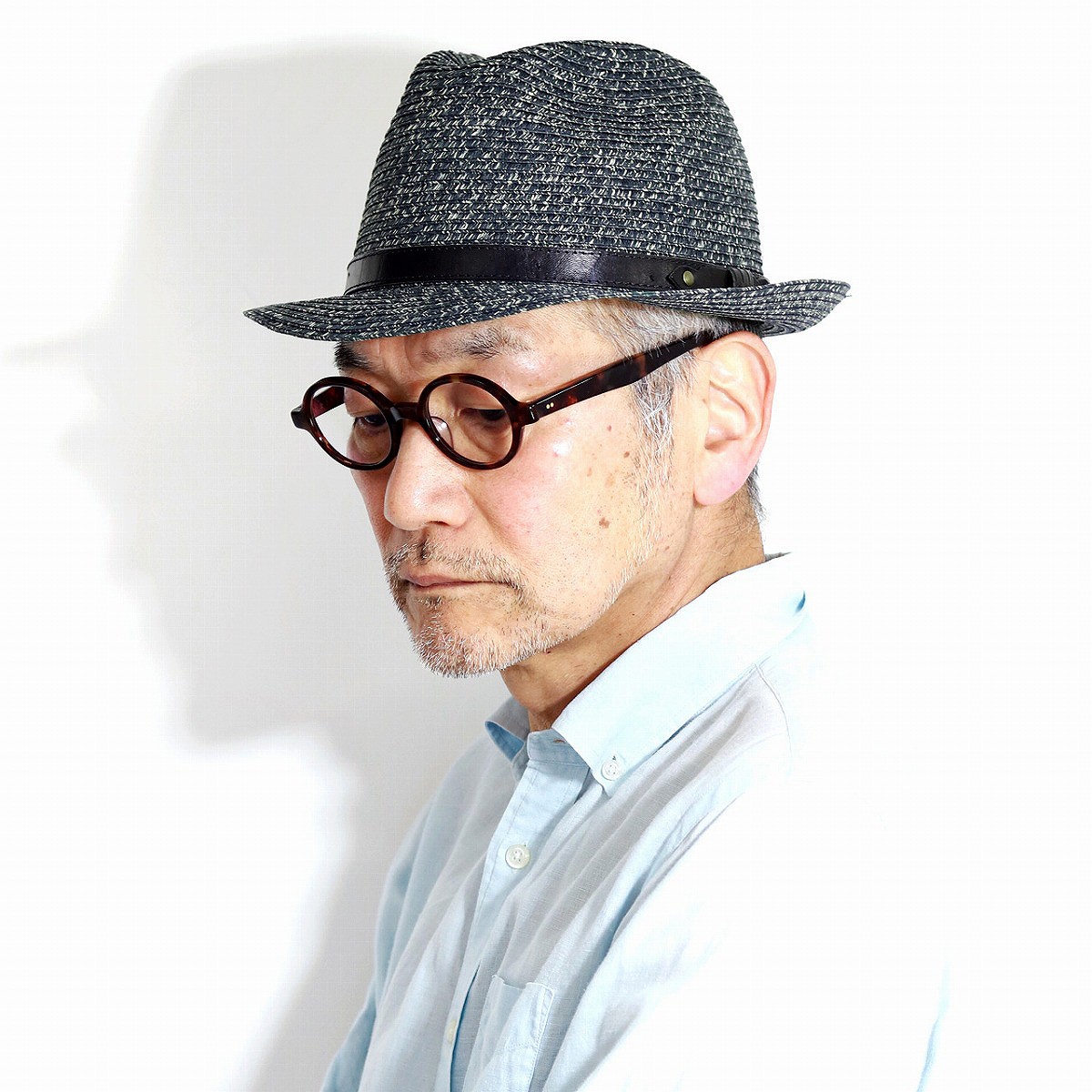 麦わら帽子 イタリア製 メンズ シャッポー 朱炎 中弯曲ハット プランタン Galliano Sorbatti 商標名 麦稈帽子 中折れ帽 ペーパーブレード レディース 56 5cm 58cm 60cm 濃紺色 ダークネイビー ファーザーの日 土産 恵投 敬老の日 付与 ラッピング無料 Geo2 Co Uk