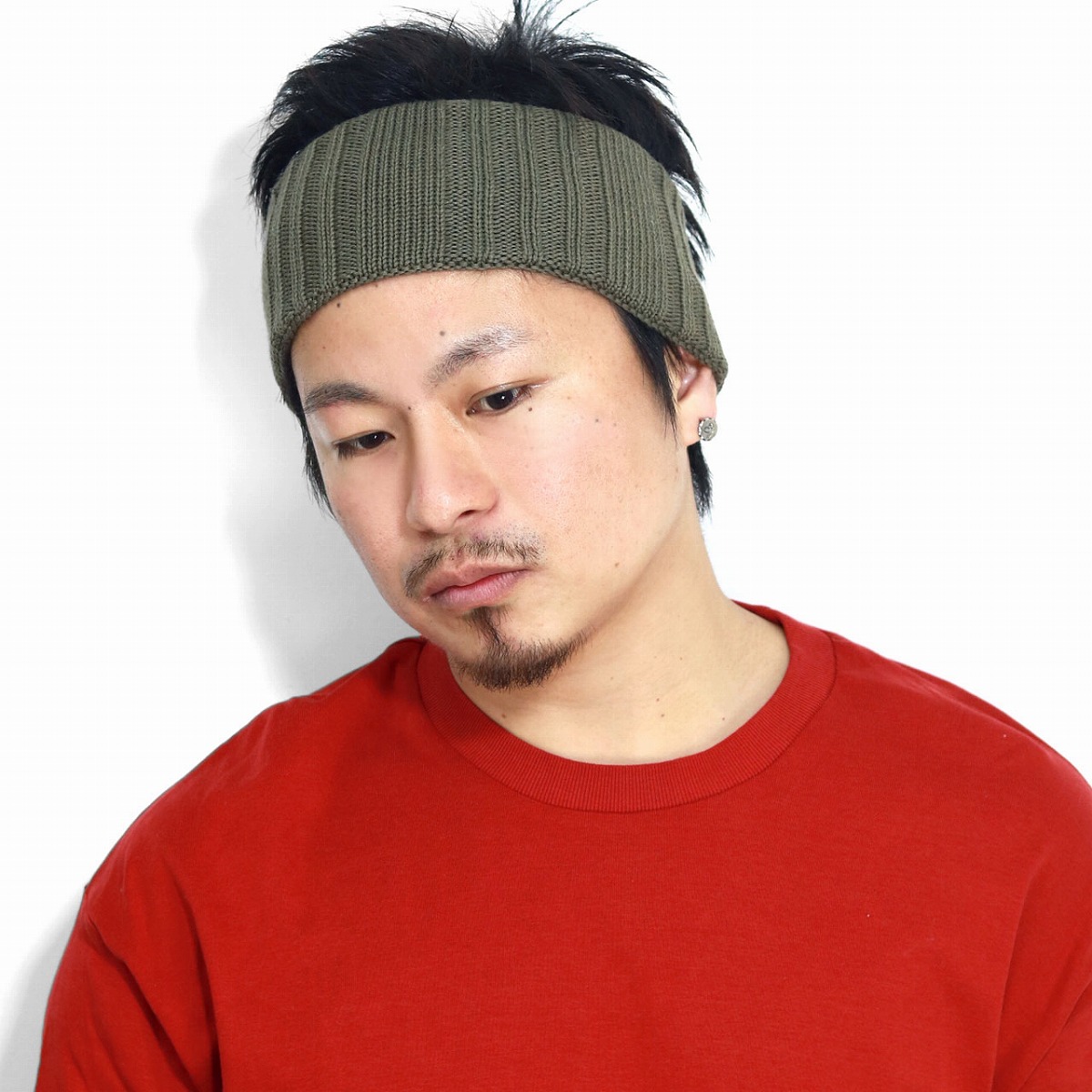 Elehelm Hat Store Unisex Olive Hair Band Head Band Man