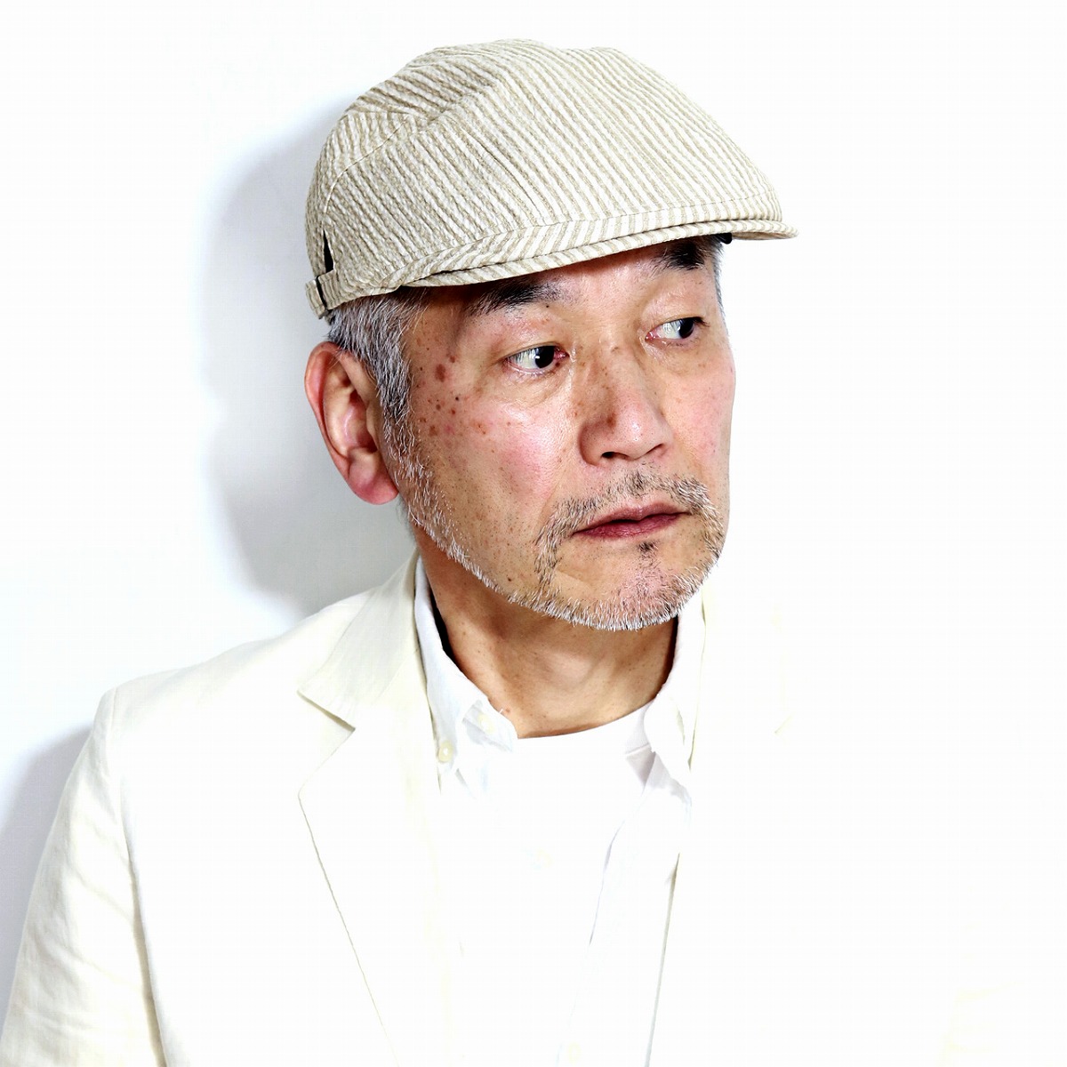 お歳暮 Regalis イタリア生地 ハンチング メンズ 春 夏 ストライプ柄 ハンチング帽 レガリス 紳士 帽子 ハンカチ付き 日本製 ブランド ベージュ Ivy Cap 父の日 ギフト プレゼント 贈り物 豪華 Www Escoteirospr Org Br