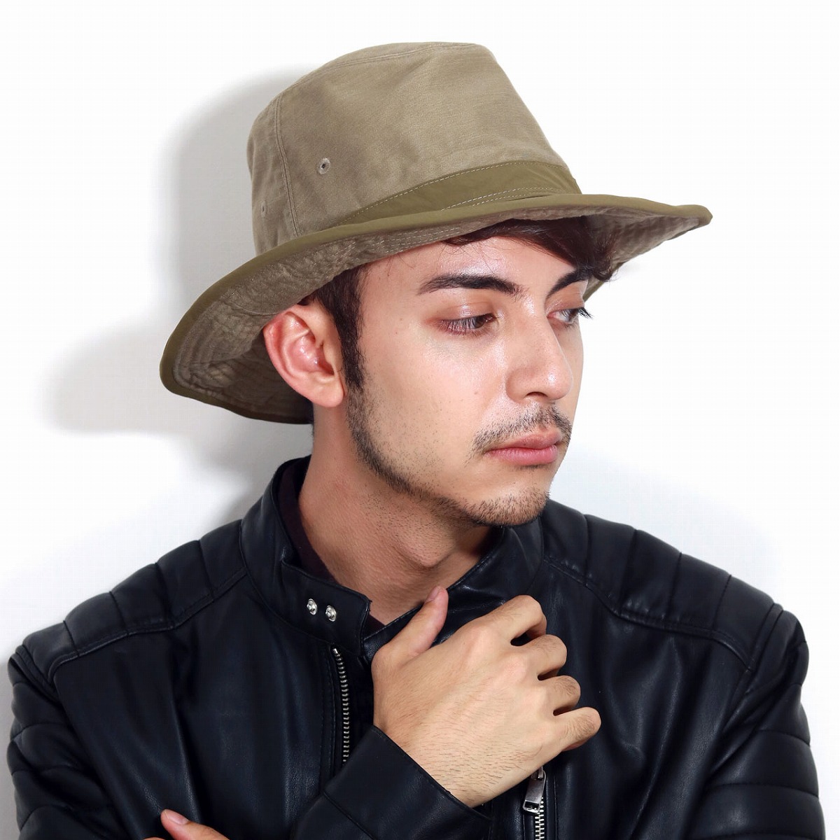 お得な情報満載 メンズウェア バックサテン アドベンチャーハット レディース 冬 秋 ハット ミリタリー アウトドア ハット メンズ 帽子 Knox しわ加工 Hat ベージュ ワイヤー入りつば 日本製 サイズ調節できる ワイドブリムハット 日よけ 光沢 Www Lota Cl