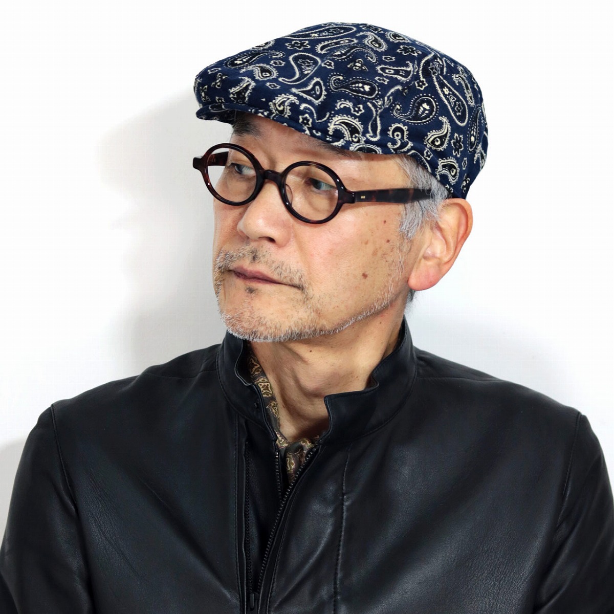 Seal限定商品 楽天市場 ハンチング メンズ 秋冬 総柄 カルロス サンタナ 帽子 インポート サイケ ブランド Carlos Santana Fantasy ハンチング帽 コーデュロイ素材 個性的 オーム梵字 紺 ネイビー 50代 60代 70代 ファッション ハットブランド 紺 ネイビー Ivy Cap