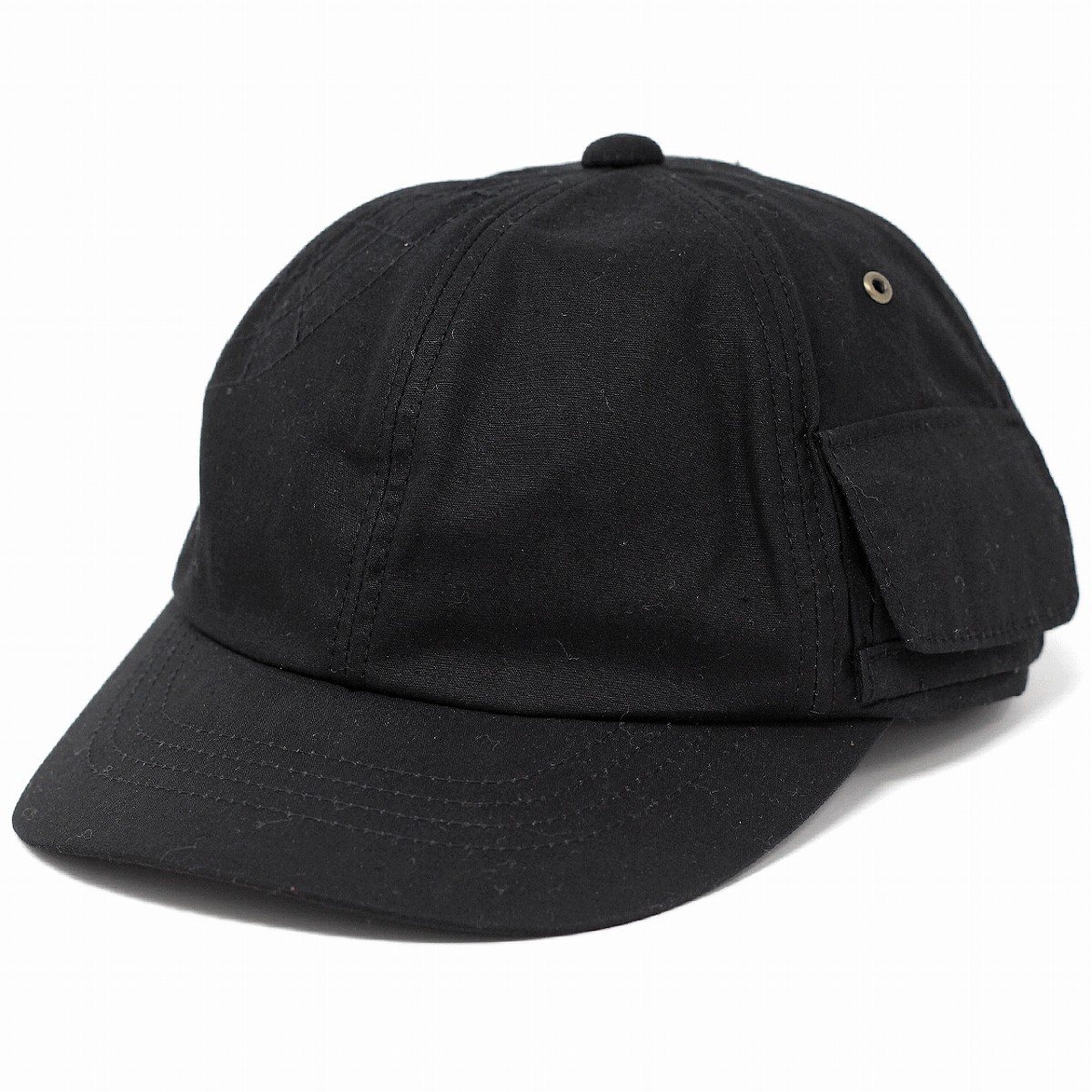 代引不可 キャップ メンズ ハンティング 帽子 パラフィン The Factory Made ブランド パラフィン加工 ファクトリーメイド ミリタリー 58cm サイズ調整 黒 ブラック Hunting Cap 父の日 ギフト 誕生日 プレゼント 帽子 通販 高い素材 Bolshakova Interiors Com