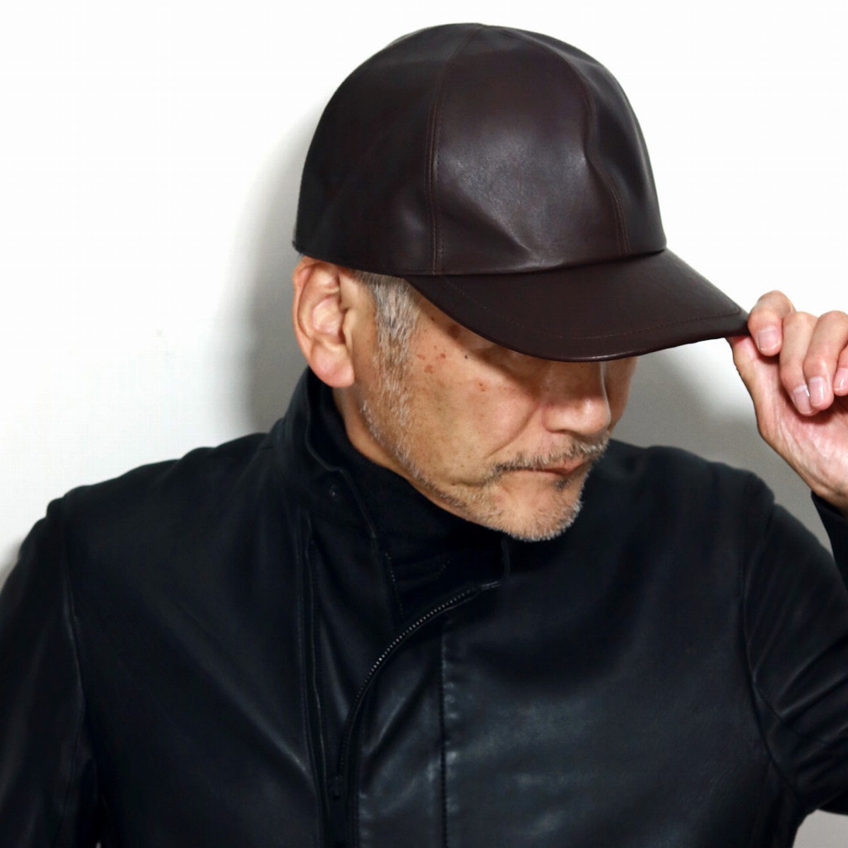 安い購入 キャップ レザー メンズ 革 マツイ 帽子 日本製 本革 レザー メンズキャップ Leather Cap 焦げ茶色 ダークブラウン Cap クリスマス プレゼント 誕生日 ギフト ラッピング無料 海外最新 Www Motorpama Com