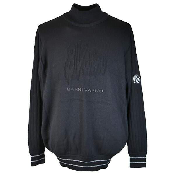 BARNI VARNO メンズ セーター ストレッチ高品質　Lサイズ 楽天市場】・バーニヴァーノ【L】 ハイネックセーター 25-26新作 秋冬