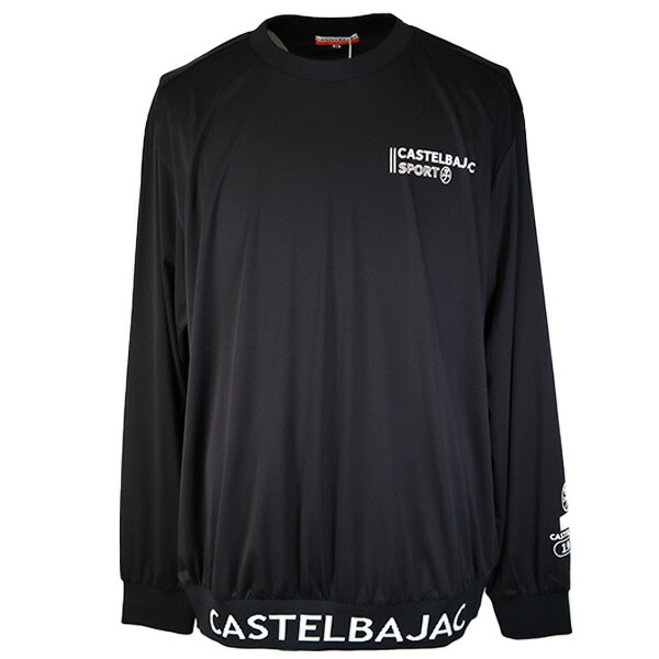 ・３０%OFF カステルバジャック ウィンドブレーカー 25-26新作 秋冬メンズ 丸首(クルーネック) 防風・はっ水・ストレッチ 家紋＆キャラクター ゴルフ L(48)　LL(50) 【ギフト包装無料】 CASTELBAJAC sw7235323-114-99