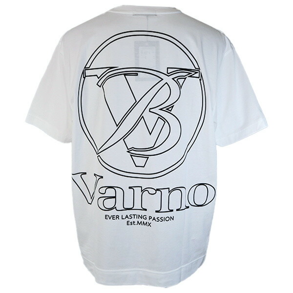 ・３０%OFF バーニヴァーノ【L】半袖Ｔシャツ　 2025新作 春夏 メンズ 丸首（クルーネック） ロゴ バックプリント 【ギフト包装無料】 BARNI VARNO 日本製 ht5236-01