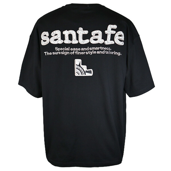 ・サンタフェ 厚地の外套大きさ 半袖Ｔシャツ\u003cBR\u003e\u003cBR\u003e2026新作 春夏 メンズ パイソンロゴ うしろ側刺しゅう 丸首（労働者の一団のど首）\u003cBR\u003eLL(50) 3L(52)【差し上げ物荷拵え無料】 santafe ht269-85402-018
